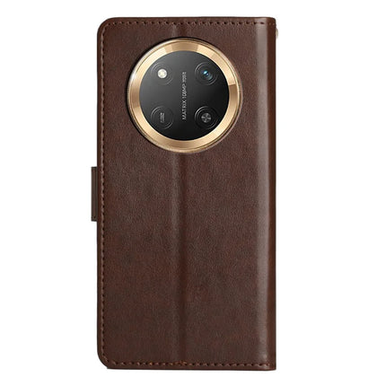 For Honor Magic7 Lite 5G / X9c 5G / X60 Pro 5G Case PU Leather Phone Wallet Cover with Strap