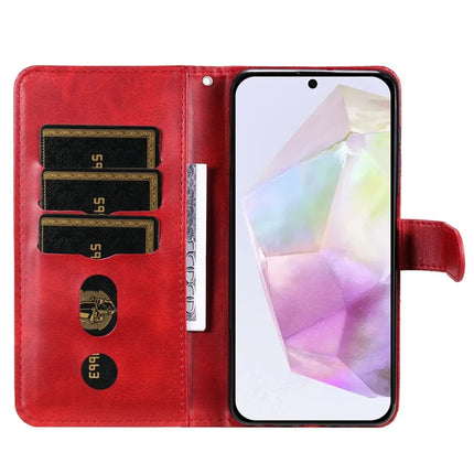 For Samsung Galaxy A56 5G / A36 5G Case Zipper Wallet Calf Texture PU Leather Phone Cover