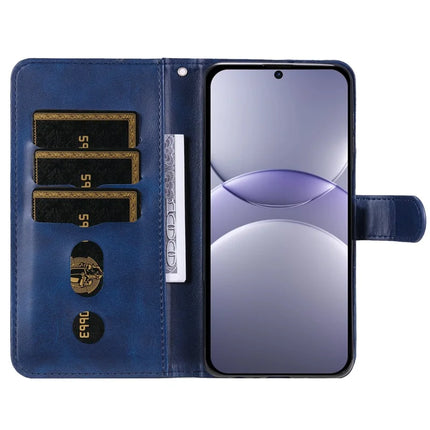 For Huawei nova 13 5G / nova 12 5G Case Zipper Wallet Calf Texture PU Leather Phone Cover