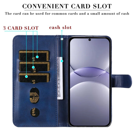 For Huawei nova 13 5G / nova 12 5G Case Zipper Wallet Calf Texture PU Leather Phone Cover
