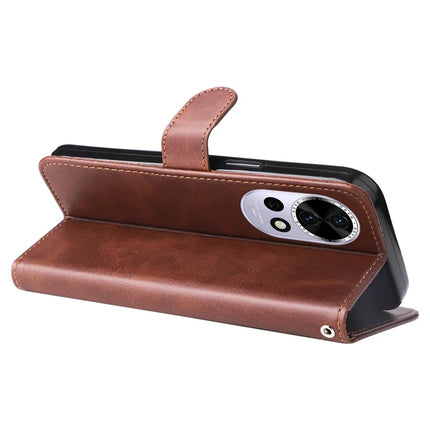 For Huawei nova 13 5G / nova 12 5G Case Zipper Wallet Calf Texture PU Leather Phone Cover