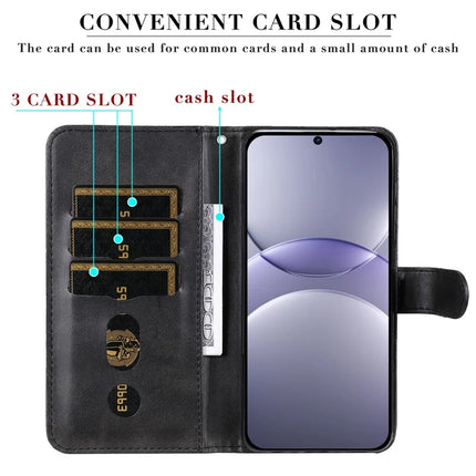 For Huawei nova 13 5G / nova 12 5G Case Zipper Wallet Calf Texture PU Leather Phone Cover
