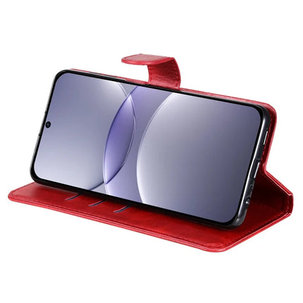For Huawei nova 13 5G / nova 12 5G Case Zipper Wallet Calf Texture PU Leather Phone Cover