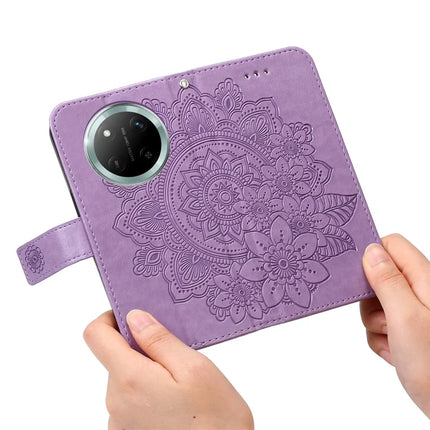 Leather Case for Honor Magic7 Lite 5G / X9c 5G / X60 Pro 5G Flower Phone Cover