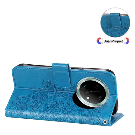 Leather Case for Honor Magic7 Lite 5G / X9c 5G / X60 Pro 5G Flower Phone Cover