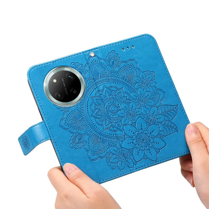 Leather Case for Honor Magic7 Lite 5G / X9c 5G / X60 Pro 5G Flower Phone Cover