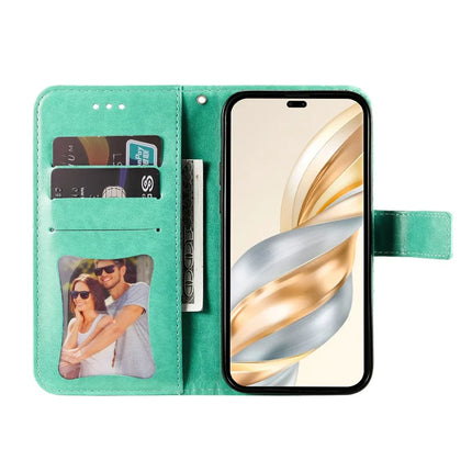 Leather Case for Honor Magic7 Lite 5G / X9c 5G / X60 Pro 5G Flower Phone Cover