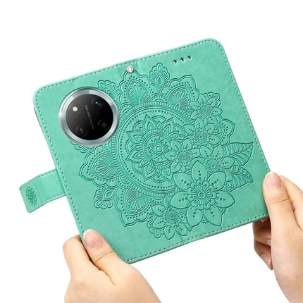 Leather Case for Honor Magic7 Lite 5G / X9c 5G / X60 Pro 5G Flower Phone Cover
