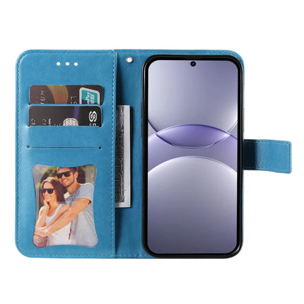 For Huawei nova 13 5G / nova 12 5G Case PU Leather Wallet Floral Phone Cover Stand View