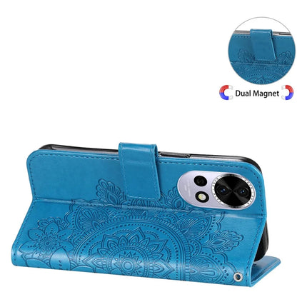 For Huawei nova 13 5G / nova 12 5G Case PU Leather Wallet Floral Phone Cover Stand View