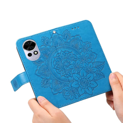 For Huawei nova 13 5G / nova 12 5G Case PU Leather Wallet Floral Phone Cover Stand View