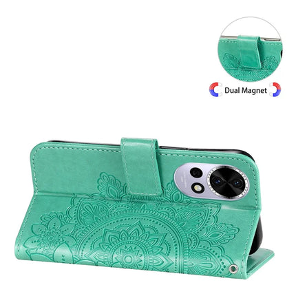 For Huawei nova 13 5G / nova 12 5G Case PU Leather Wallet Floral Phone Cover Stand View
