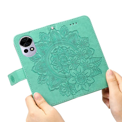 For Huawei nova 13 5G / nova 12 5G Case PU Leather Wallet Floral Phone Cover Stand View