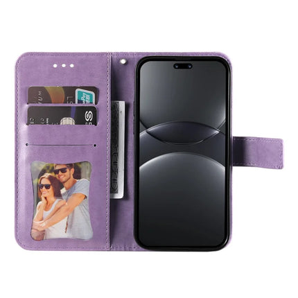 For Huawei nova 13 Pro 5G Case PU Leather Wallet Floral Phone Cover Stand View