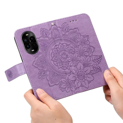 For Huawei nova 13 Pro 5G Case PU Leather Wallet Floral Phone Cover Stand View