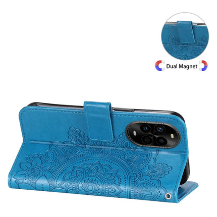 For Huawei nova 13 Pro 5G Case PU Leather Wallet Floral Phone Cover Stand View