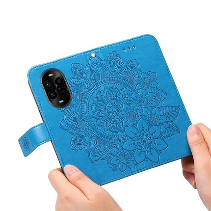 For Huawei nova 13 Pro 5G Case PU Leather Wallet Floral Phone Cover Stand View