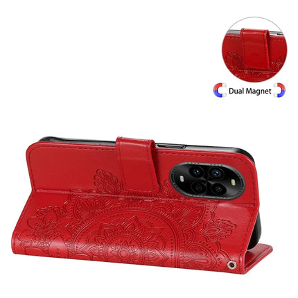 For Huawei nova 13 Pro 5G Case PU Leather Wallet Floral Phone Cover Stand View
