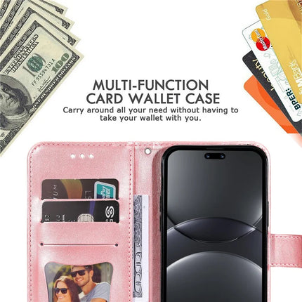 For Huawei nova 13 Pro 5G Case PU Leather Wallet Floral Phone Cover Stand View