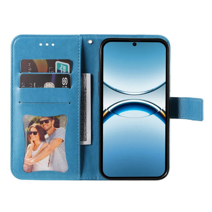 For Oppo Find X8 5G Case PU Leather Wallet Floral Phone Cover Stand View