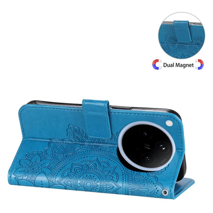 For Oppo Find X8 5G Case PU Leather Wallet Floral Phone Cover Stand View