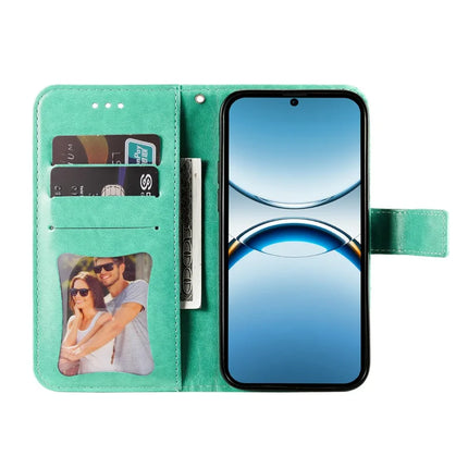 For Oppo Find X8 5G Case PU Leather Wallet Floral Phone Cover Stand View