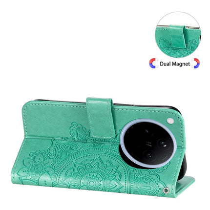 For Oppo Find X8 5G Case PU Leather Wallet Floral Phone Cover Stand View