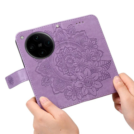 For Oppo Find X8 Pro 5G Case PU Leather Wallet Floral Phone Cover Stand View