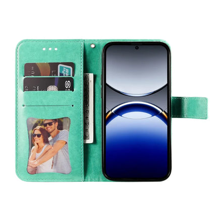 For Oppo Find X8 Pro 5G Case PU Leather Wallet Floral Phone Cover Stand View