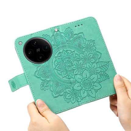 For Oppo Find X8 Pro 5G Case PU Leather Wallet Floral Phone Cover Stand View