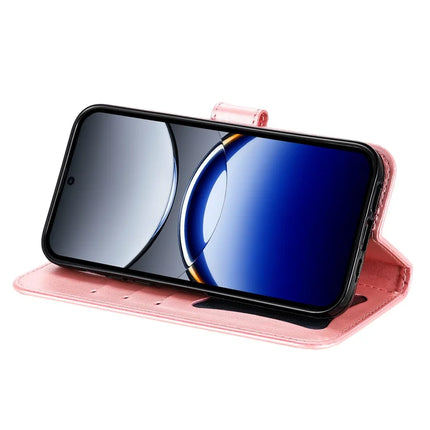 For Oppo Find X8 Pro 5G Case PU Leather Wallet Floral Phone Cover Stand View