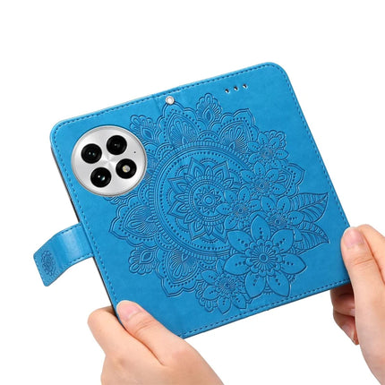 For OnePlus 13 Case PU Leather Wallet Floral Phone Cover Stand View