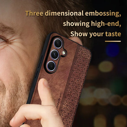 AZNS For Samsung Galaxy A36 5G Case Protective PU Leather Covered TPU Phone Shell
