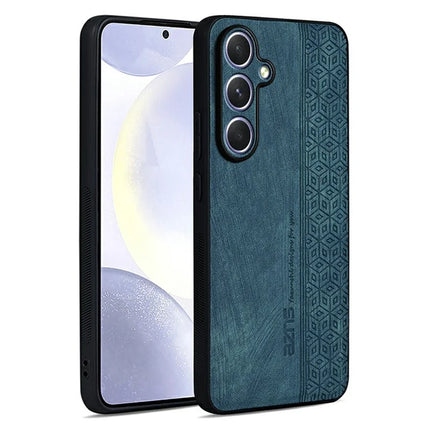 AZNS For Samsung Galaxy A36 5G Case Protective PU Leather Covered TPU Phone Shell - Green
