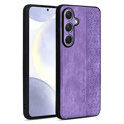 AZNS For Samsung Galaxy A36 5G Case Protective PU Leather Covered TPU Phone Shell - Purple