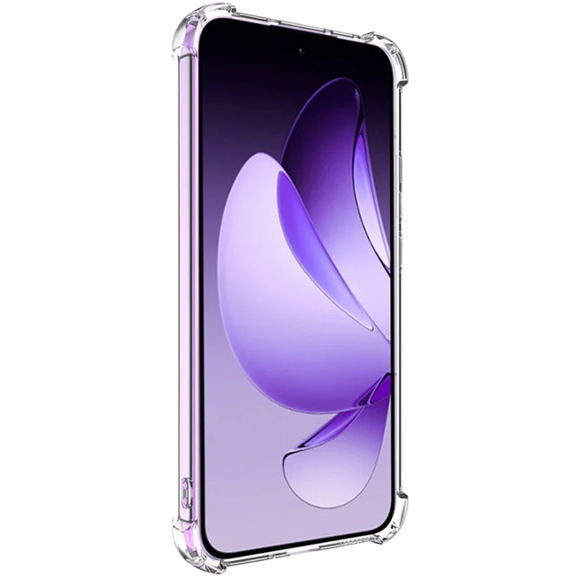 IMAK UX-4 Series For Oppo Reno13 5G (Global) Case Straight Frame Four Corner Shockproof Clear TPU Cover