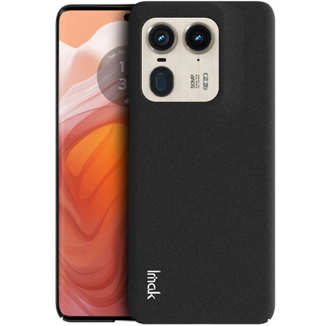IMAK For Motorola Moto X50 Ultra 5G / Edge 50 Ultra 5G Cowboy Hard Case PC Phone Back Cover - Matte Black