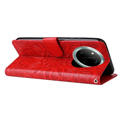 Leather Case for Honor Magic7 Lite 5G / X9c 5G / X60 Pro 5G Sunflower Wallet Cover