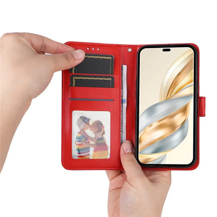 Leather Case for Honor Magic7 Lite 5G / X9c 5G / X60 Pro 5G Sunflower Wallet Cover