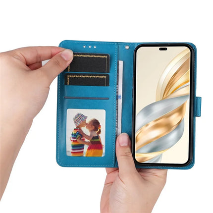 Leather Case for Honor Magic7 Lite 5G / X9c 5G / X60 Pro 5G Sunflower Wallet Cover