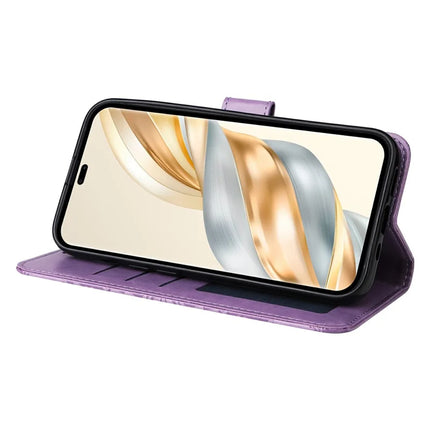 Leather Case for Honor Magic7 Lite 5G / X9c 5G / X60 Pro 5G Sunflower Wallet Cover