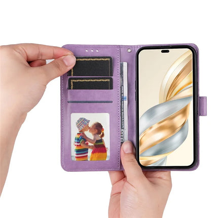 Leather Case for Honor Magic7 Lite 5G / X9c 5G / X60 Pro 5G Sunflower Wallet Cover