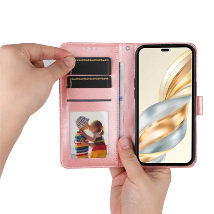 Leather Case for Honor Magic7 Lite 5G / X9c 5G / X60 Pro 5G Sunflower Wallet Cover