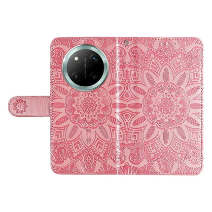 Leather Case for Honor Magic7 Lite 5G / X9c 5G / X60 Pro 5G Sunflower Wallet Cover