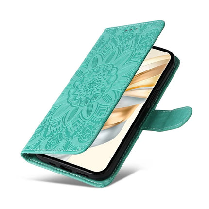 Leather Case for Honor Magic7 Lite 5G / X9c 5G / X60 Pro 5G Sunflower Wallet Cover