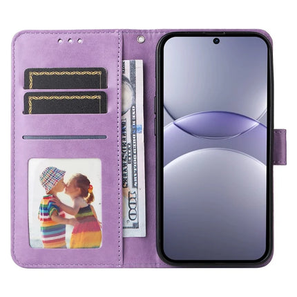 For Huawei nova 13 5G / nova 12 5G Case Sunflower Imprint Leather Wallet Phone Cover
