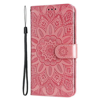 For Huawei nova 13 Pro 5G Case Sunflower Imprint Leather Wallet Phone Cover