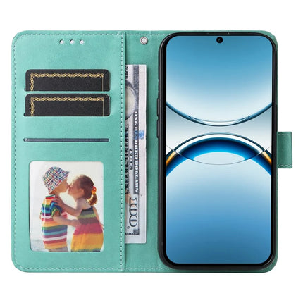 For Oppo Find X8 5G Case Sunflower Imprint Leather Wallet Phone Cover