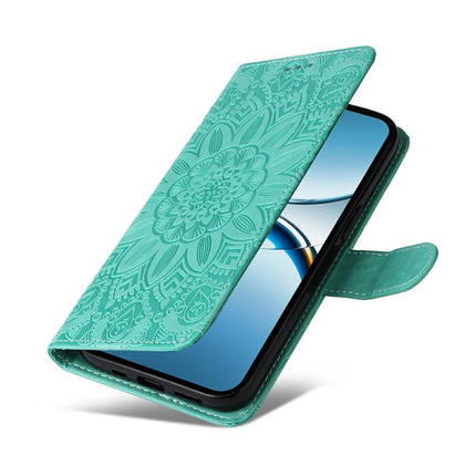 For Oppo Find X8 5G Case Sunflower Imprint Leather Wallet Phone Cover