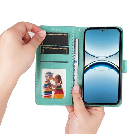 For Oppo Find X8 5G Case Sunflower Imprint Leather Wallet Phone Cover